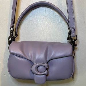 NWOT Purple Pillow Shoulder Bag